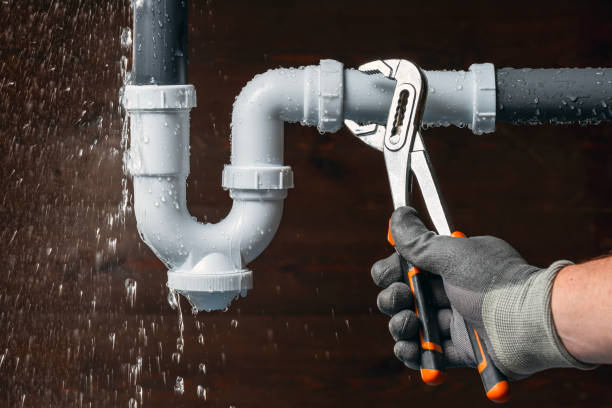 Professional Leak Detection technician working in Cologne, NJ